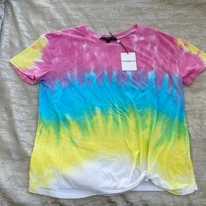 Generation Love Distressed Tie Dye Tee NWT Medium